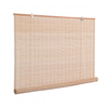 Tenda Nizza marrone in bamboo, barre in legno e filo di poliestere copertura 75%