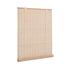 Tenda Nizza marrone in bamboo, barre in legno e filo di poliestere copertura 75%