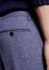 Tommy Hilfiger Pantaloni BLEECKER BRUSHED SOLID da uomo