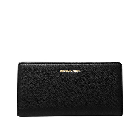MICHAEL KORS portafogli donna michael kors - lg slim snap wallet - nero da donna
