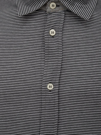 CANALI Camicia Canali grigio manica lunga da uomo