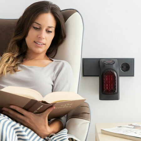 Mini Termoventilatore con Spina Portatile Heatpod InnovaGoods 400 W stufa