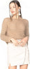 No-Nà Maglia Donna Traforata Semi Trasparente Girocollo Maniche Lunghe Top Tinta Unita Scollo Profondo Fit Morbido Moda/Donna/Abbigliamento/T-shirt top e bluse/Maglie a manica lunga You Store - Messina, Commerciovirtuoso.it