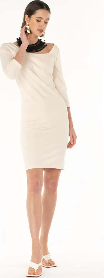 No-Na' | Abito Corto Aderente Donna Moda/Donna/Abbigliamento/Vestiti/Lavoro You Store - Messina, Commerciovirtuoso.it