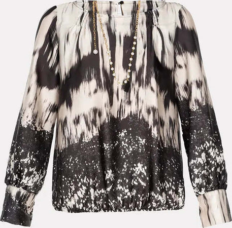 NO-NA' | Blusa fantasia Moda/Donna/Abbigliamento/T-shirt top e bluse/Bluse e camicie You Store - Messina, Commerciovirtuoso.it