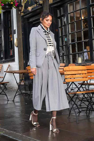 NO-NA'-|-Giacca-blazer-pied-de-poule