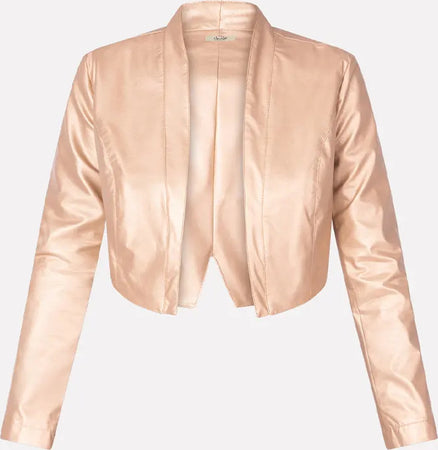 No-Na' | Giacca Corta Ecopelle Donna Moda/Donna/Abbigliamento/Giacche e cappotti/Giacche You Store - Messina, Commerciovirtuoso.it