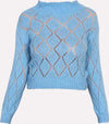 NO-NA'-|-Maglia-collo-cratere-trama-rombo