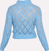 NO-NA'-|-Maglia-collo-cratere-trama-rombo