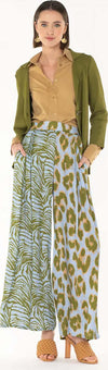 No-Na' | Pantalone Fantasia Animalier Donna Moda/Donna/Abbigliamento/Pantaloni You Store - Messina, Commerciovirtuoso.it
