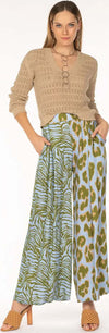 No-Na' | Pantalone Fantasia Animalier Donna Moda/Donna/Abbigliamento/Pantaloni You Store - Messina, Commerciovirtuoso.it