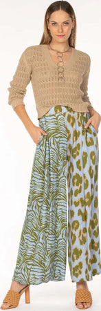 No-Na' | Pantalone Fantasia Animalier Donna Moda/Donna/Abbigliamento/Pantaloni You Store - Messina, Commerciovirtuoso.it