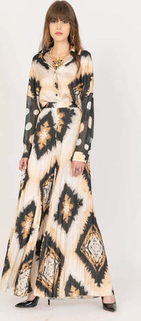 NO-NA'-|-Pantalone-plissettato-fantasia