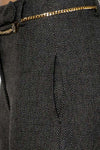 NO-NA'-|-Pantalone-spinato-con-cintura-gioiello