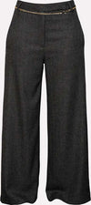 NO-NA'-|-Pantalone-spinato-con-cintura-gioiello