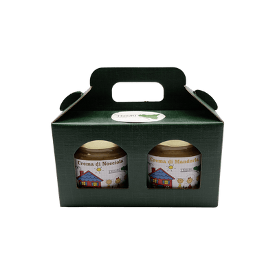 Cream Box Nocciola - Mandorle Creme Spalmabili Siciliane 200g