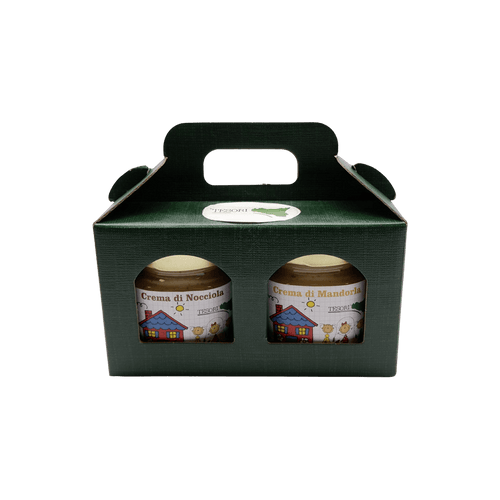 Cream Box Nocciola - Mandorle Creme Spalmabili Siciliane 200g