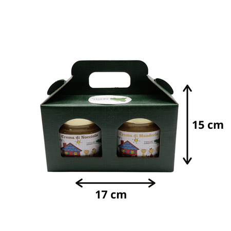 Cream Box Nocciola - Mandorle Creme Spalmabili Siciliane 200g