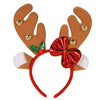 Cerchietto per capelli con corna di Renna, accessorio natalizio da 24 x 25 cm