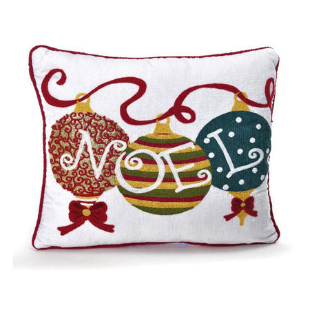 Cuscino in velluto "Noel" per decorazioni natalizie 45 x 45 cm