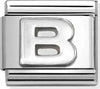 NOMINATION-----LINK-COMPOSABLE-CLASSIC-LETTERA-B-IN-ARGENTO