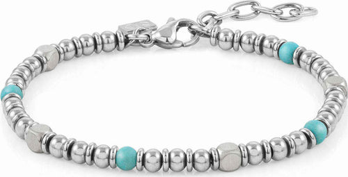 NOMINATION---BRACCIALE-INSTINCTSTYLE-IN-ACCIAIO-CON-PIETRE-DURE-TURCHESE