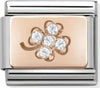 NOMINATION---LINK-COMPOSABLE-CLASSIC-QUADRIFOGLIO-CON-PIETRE-IN-ORO-ROSA