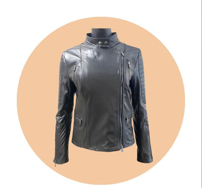 Giacca di Pelle Donna S54 Leathershop