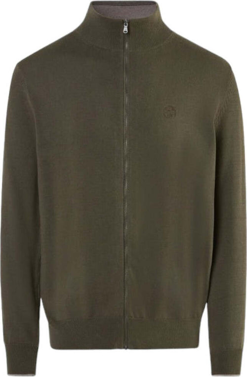 North-Sails-cardigan-full-zip-verde-oliva-699924
