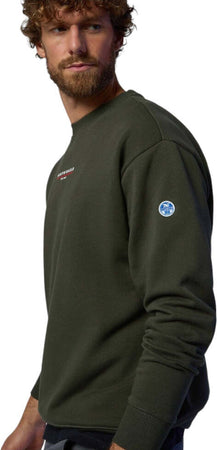 North-Sails-felpa-girocollo-verde-691164