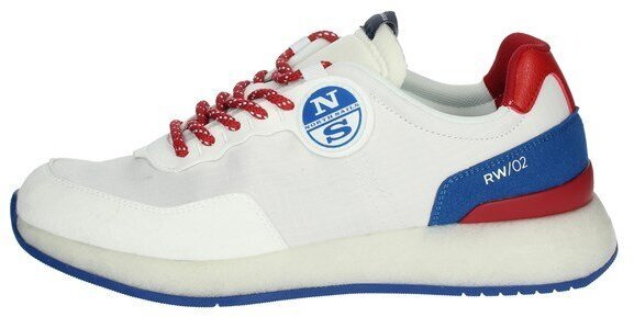 NORTH SAILS Sneaker uomo bianche e blu SHARKRW02010
