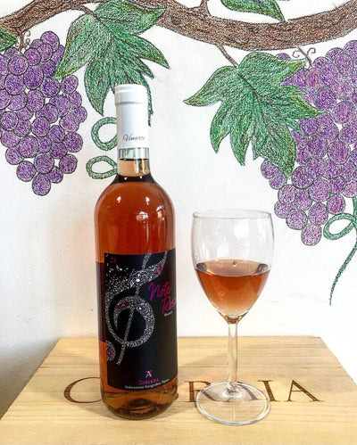 Nota Nera IGT Toscana 6 Bottiglie 0.75Lt Made in Italy Vino Rose Italiano 100% Toscana Uve 100% Sangiovese﻿ Toscano VINO Sapori della Garfagnana - Pieve Fosciana, Commerciovirtuoso.it