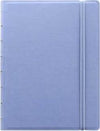 Notebook - con elastico - copertina similpelle - A5 - 56 pagine - a righe - blu pastello - Filofax Cancelleria e prodotti per ufficio/Archivio ufficio e accessori per scrivania/Archivio ufficio/Portablocchi e portamoduli Eurocartuccia - Pavullo, Commerciovirtuoso.it
