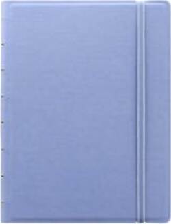 Notebook - con elastico - copertina similpelle - A5 - 56 pagine - a righe - blu pastello - Filofax Cancelleria e prodotti per ufficio/Archivio ufficio e accessori per scrivania/Archivio ufficio/Portablocchi e portamoduli Eurocartuccia - Pavullo, Commerciovirtuoso.it
