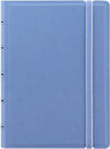 Notebook Pocket - con elastico - copertina similpelle - 144 x 105 mm - 56 pagine - a righe - blu pastello - Filofax Cancelleria e prodotti per ufficio/Archivio ufficio e accessori per scrivania/Archivio ufficio/Portablocchi e portamoduli Eurocartuccia - Pavullo, Commerciovirtuoso.it