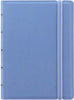 Notebook Pocket - con elastico - copertina similpelle - 144 x 105 mm - 56 pagine - a righe - blu pastello - Filofax Cancelleria e prodotti per ufficio/Archivio ufficio e accessori per scrivania/Archivio ufficio/Portablocchi e portamoduli Eurocartuccia - Pavullo, Commerciovirtuoso.it