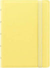 Notebook Pocket - con elastico - copertina similpelle - 144 x 105 mm - 56 pagine - a righe - giallo limone - Filofax Cancelleria e prodotti per ufficio/Archivio ufficio e accessori per scrivania/Archivio ufficio/Portablocchi e portamoduli Eurocartuccia - Pavullo, Commerciovirtuoso.it
