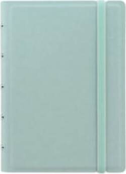 Notebook Pocket - con elastico - copertina similpelle - 144 x 105 mm - 56 pagine - a righe - verde pastello - Filofax Cancelleria e prodotti per ufficio/Archivio ufficio e accessori per scrivania/Archivio ufficio/Portablocchi e portamoduli Eurocartuccia - Pavullo, Commerciovirtuoso.it