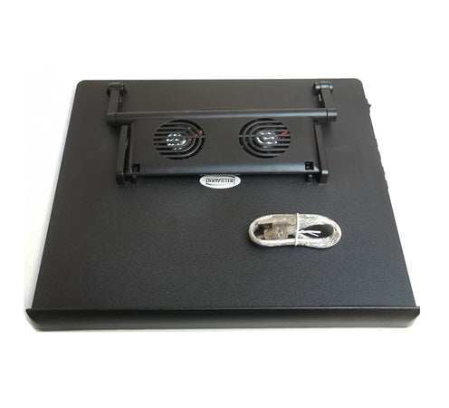 Supporto per notebook con ventole di raffreddamento