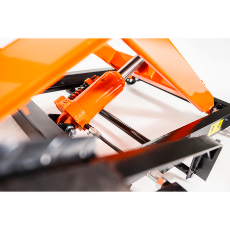 Ponte moto Sollevatore idraulico per moto e scooter con pompa a pedale - 450 kg