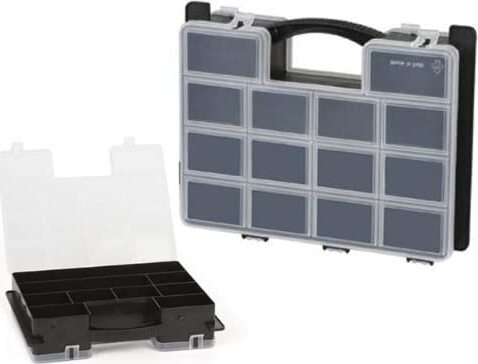 NOU---CASSETTA-PORTA-MINUTERIA-SCREW-ORGANIZERS-DUO-PRATIC-TOOL-BOX-21-SCOMPARTI-29x23xH-7CM