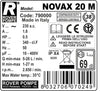 Elettropompa per travaso liquidi NOVAX autoaspirante bisenso a geometria stellare 20M