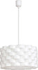 Novecento Lampadario a Soffitto Bianco Design Moderno Stile Scandinavo Lampadario Blanche 271 Lampadina E27 Illuminazione/Illuminazione per interni/Lampadari lampade a sospensione e plafoniere/Lampadari Ideart - Valdilana, Commerciovirtuoso.it