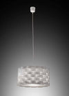 Novecento Lampadario a Soffitto Bianco Design Moderno Stile Scandinavo Lampadario Blanche 271 Lampadina E27 Illuminazione/Illuminazione per interni/Lampadari lampade a sospensione e plafoniere/Lampadari Ideart - Valdilana, Commerciovirtuoso.it