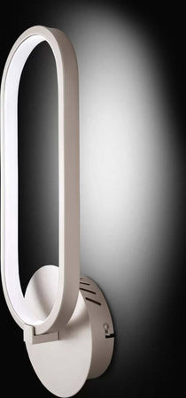 Novecento Plafoniera Satinata Ovale Design Moderno Lampada A Parete Per Interni Ginevra Plafoniera Con Led Incluso 15 W Casa e cucina/Illuminazione per interni/Lampadari lampade a sospensione e plafoniere/Plafoniere Ideart - Valdilana, Commerciovirtuoso.it