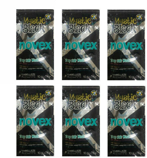 Novex Mystic Black Hair Mask 10gr Cad. Maschera Per Per Capelli Afro
