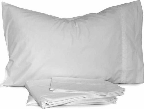 Novia-Samoa-Completo-Lenzuola-Matrimoniale-In-Percalle-Di-Cotone