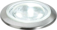 NP-Mini-far.-incasso-LED-rotondo-5x0,5W-3,6VA-230/12V-35mm-ferro-spazz/metallo-Paulmann-3291