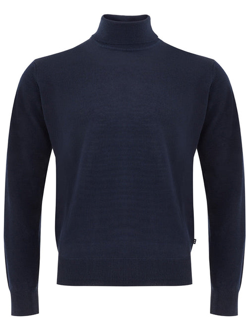 Ferrante Maglione Dolcevita Blu da uomo