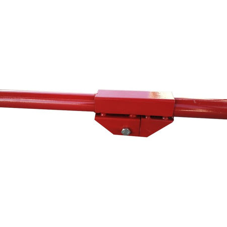 Banco da lavoro per officina - tavolo pieghevole in legno e acciaio per il fai da te - 120 cm (L) x 62,5 (P) cm x 83 cm (H)